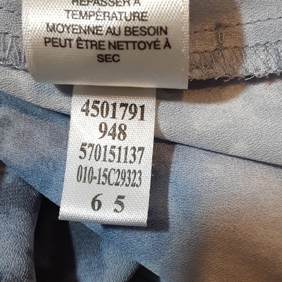 Chico's Womens Large Top Cool Ocelet Jody Blue Print Popover Tunic - Picture 10 of 10